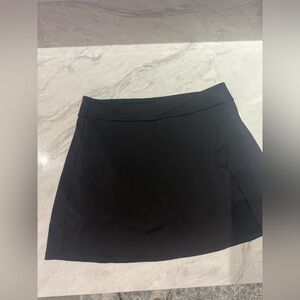 Black Mini Skort size large